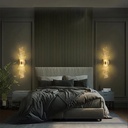 Acrylic and Aluminium Wall Scone