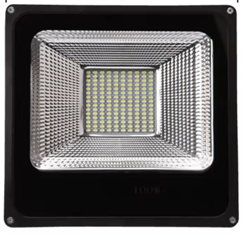 LED SLIM FLOOD LIGHT IP65 50W DL 6500K BLACK
