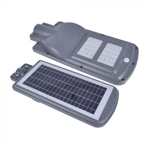 [LH-745] SOLAR STREET LIGHT 60W DL6500K WITH REMOTE BLACK