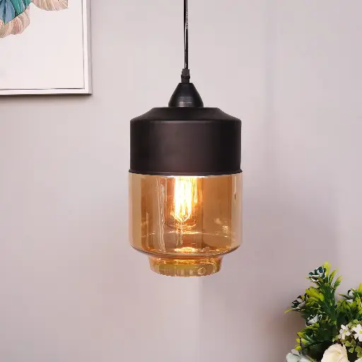 [LH-885] GLASS PENDANT LAMP E27 JAR
