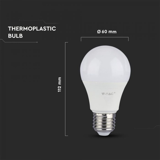 [LH-989] LED BULB 9W A60 2700K E27
