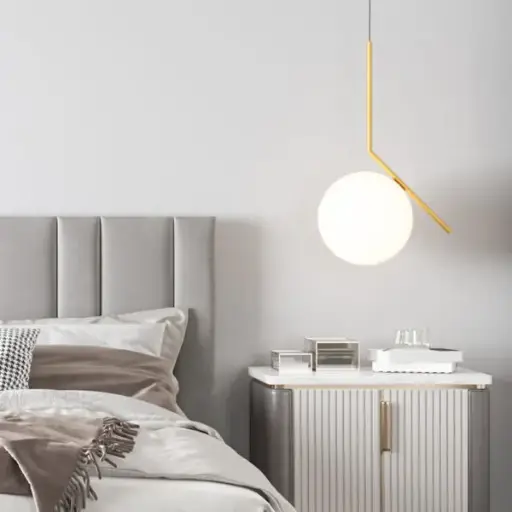 [LH-1121] Nordic Style Single Globe Pendant Light