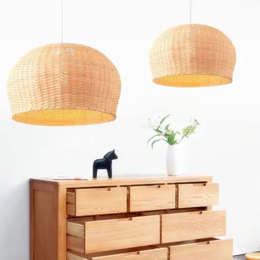 [LH-1090] Bamboo Pendant Light